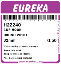 H2Z240 - Picture Hook White -H2Z240_label_T